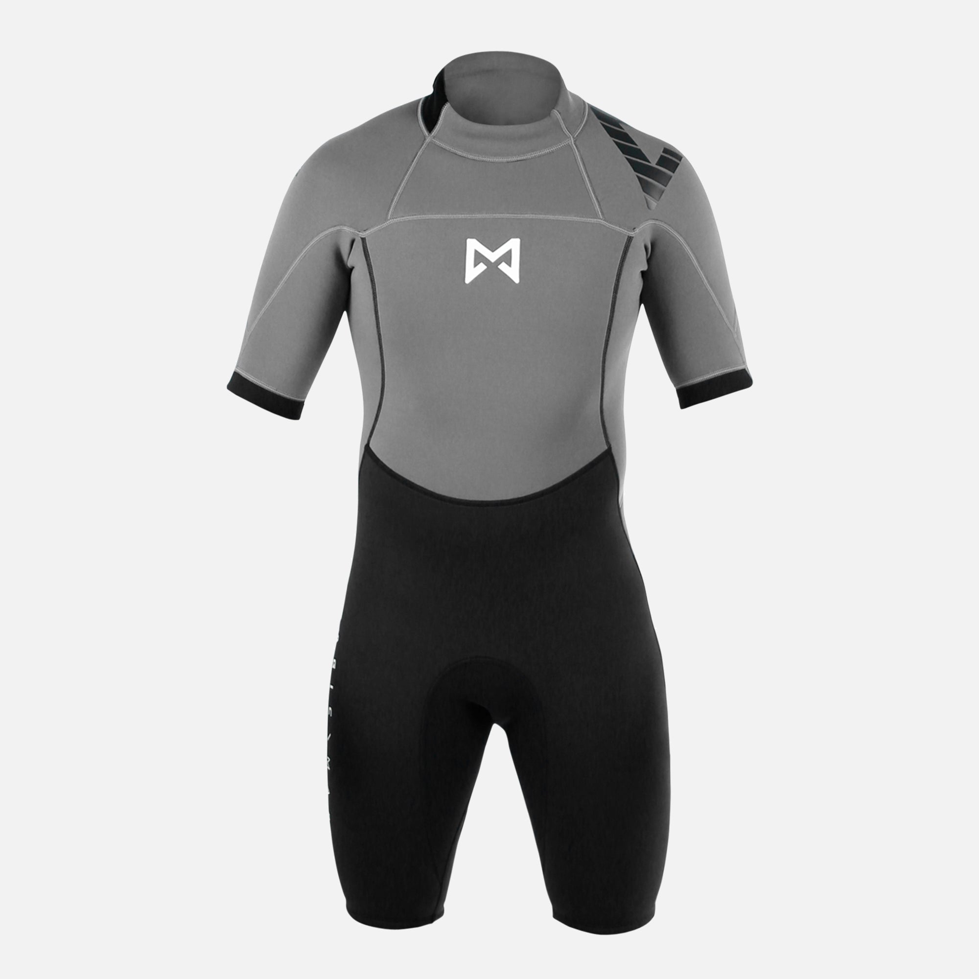 Magic Marine Brand Shorty 3/2mm Combinaison Bleu Back Zip