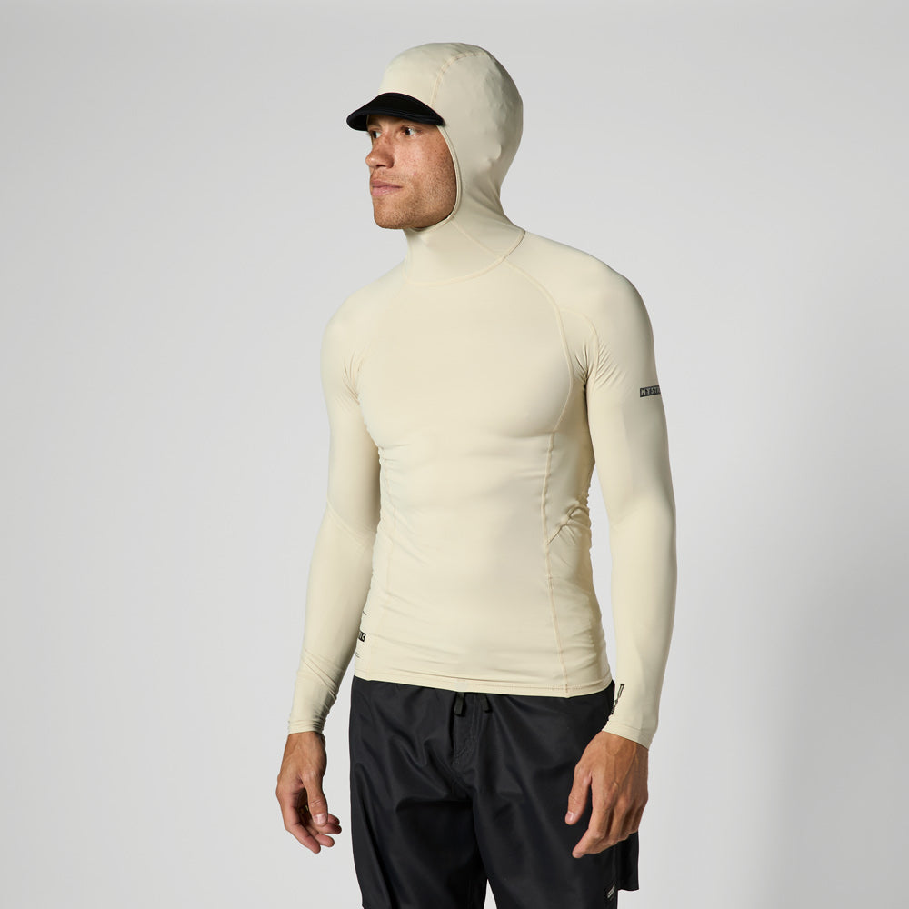 Mystic Uncharted lycra capuche homme UPF50+ sable L