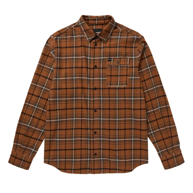 Mystic The Check Shirt chemise flanelle marron carreaux