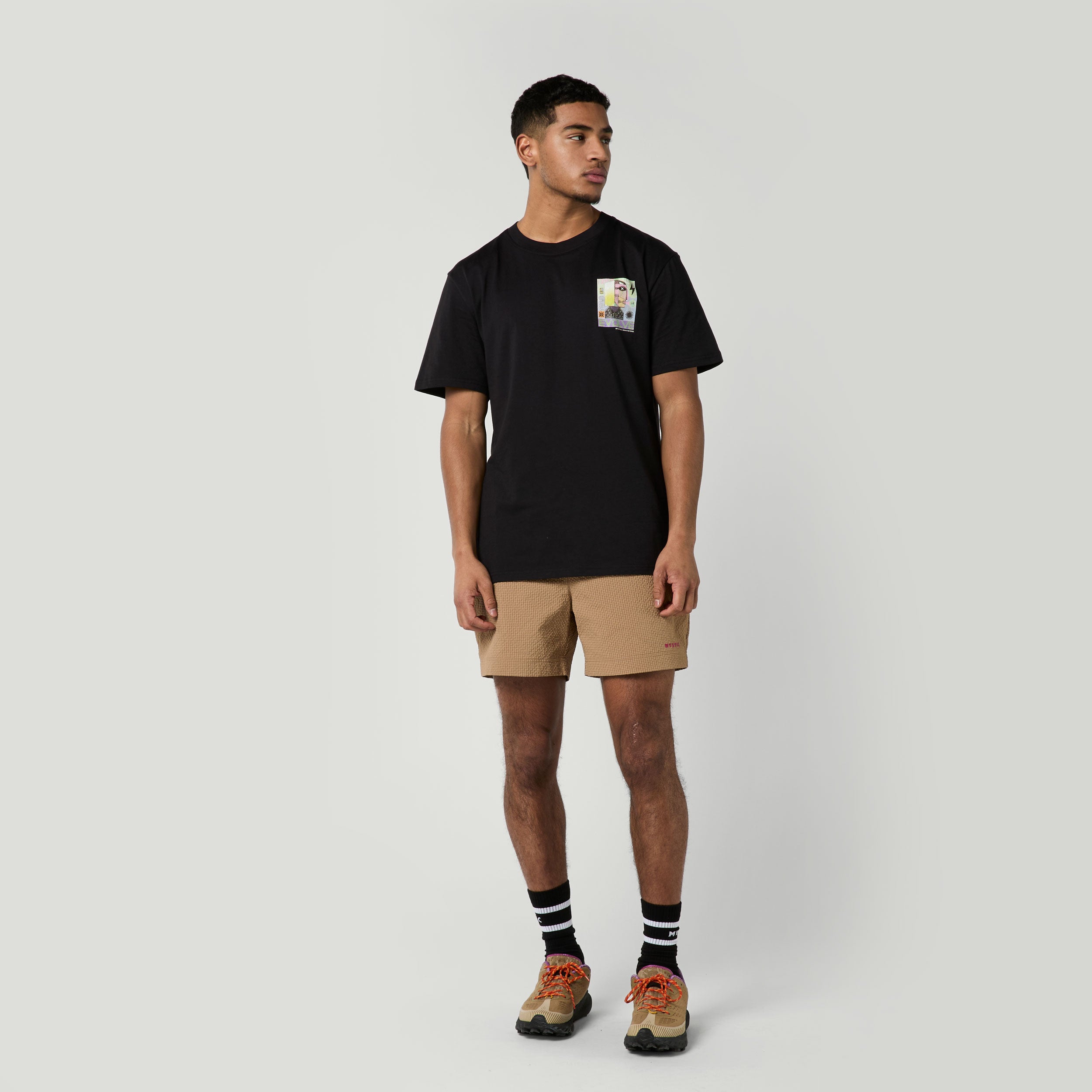 Mystic Groove Tee t-shirt noir coton