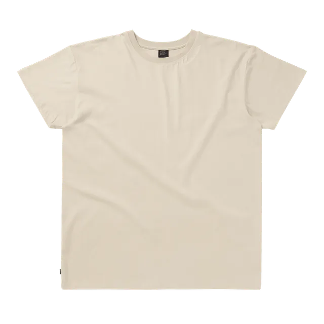 Mystic Surrender t-shirt long femme sable coupe oversize