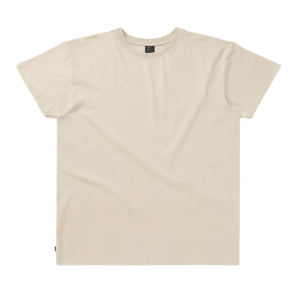 Mystic Surrender t-shirt long femme sable coupe oversize
