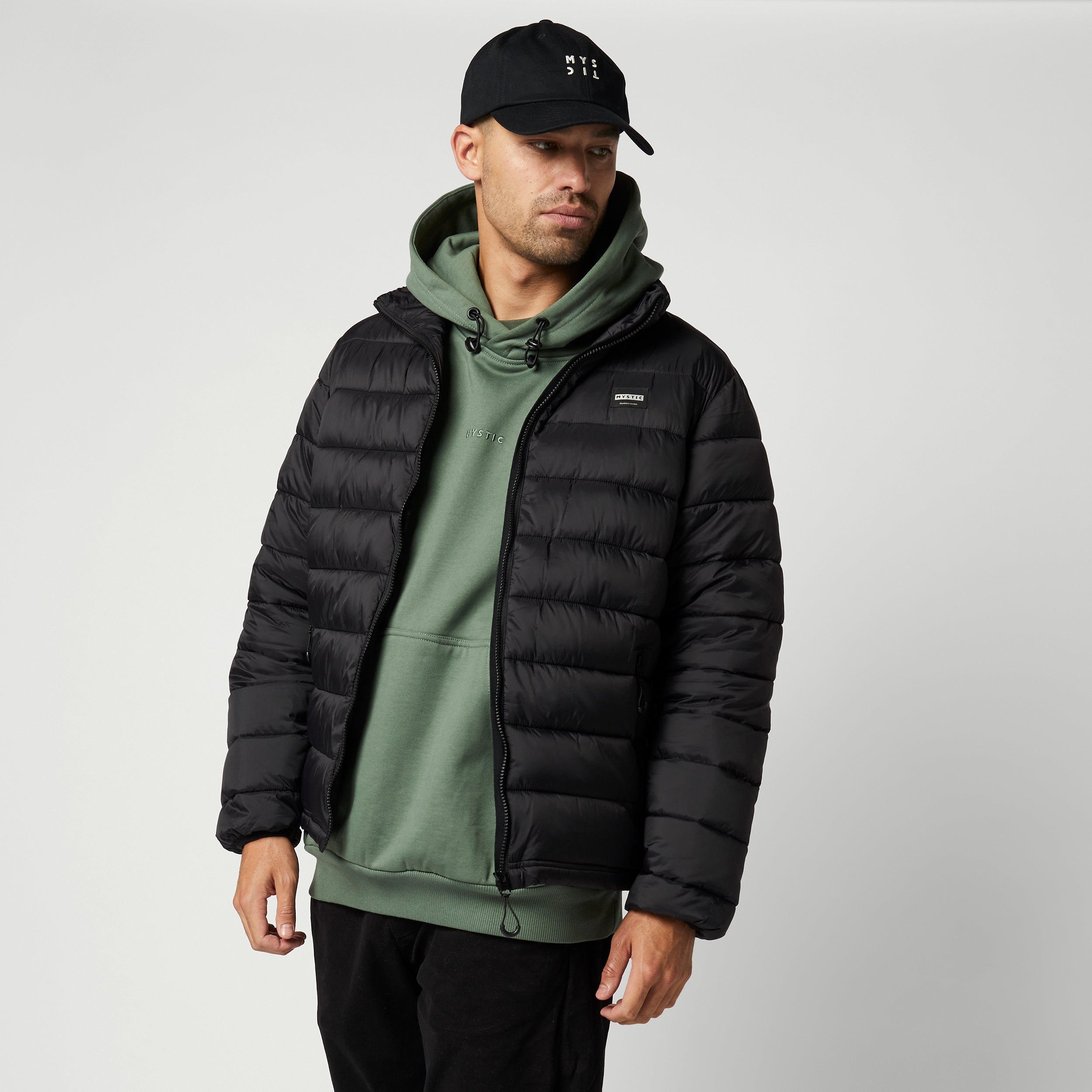 Mystic Quilted Midlayer veste matelassée Brave Green