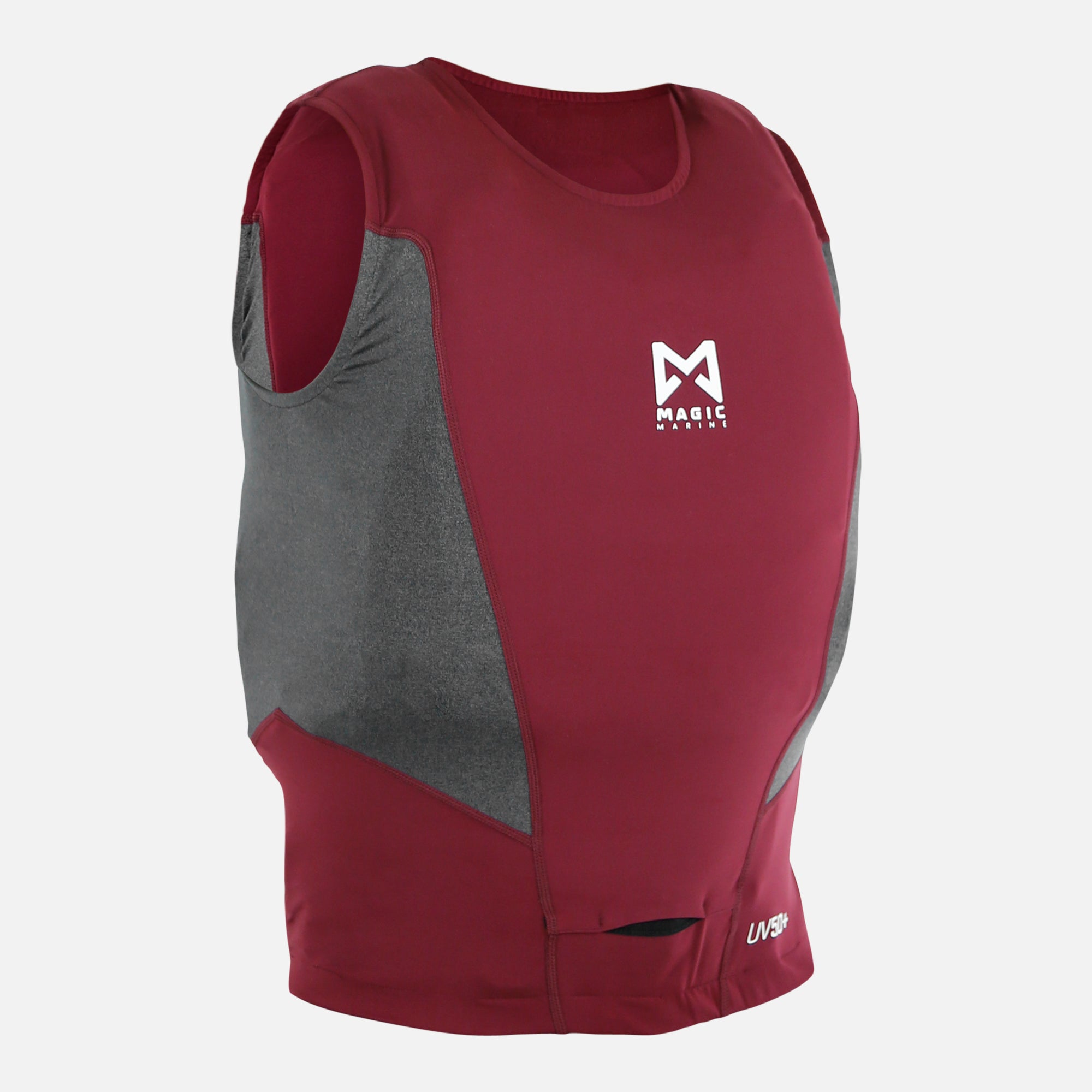 Magic Marine Racing Overtop lycra sans manches rouge