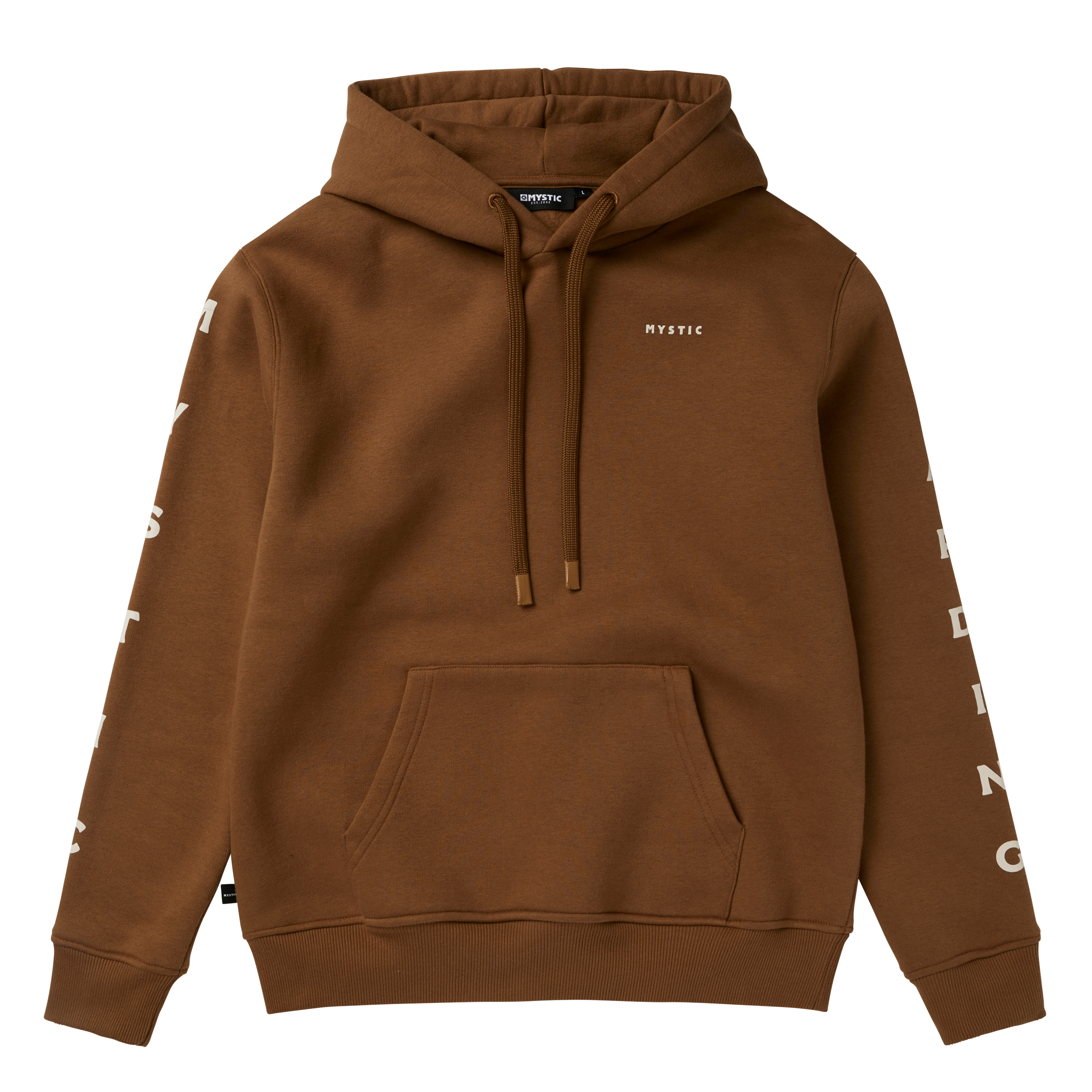 Mystic Bolt sweat à capuche Dark Olive molleton bio