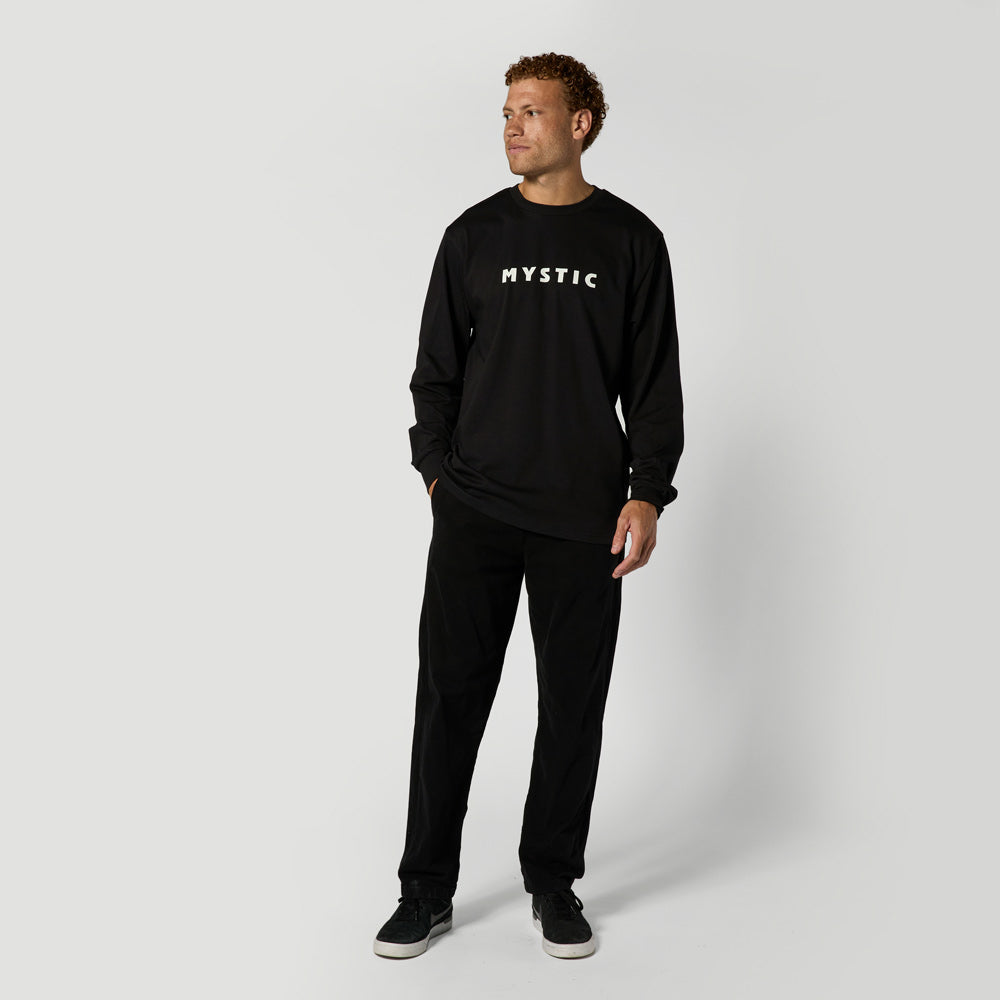 Mystic Brand L/S Tee marron t-shirt manches longues
