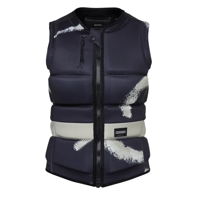 Mystic Evoke gilet impact wake femme violet zip avant