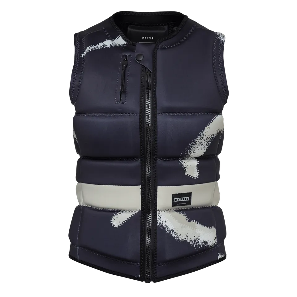 Mystic Evoke gilet impact wake femme violet zip avant