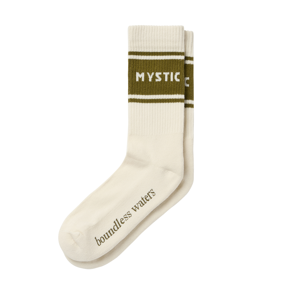 Mystic Essential Chaussettes Noires coton