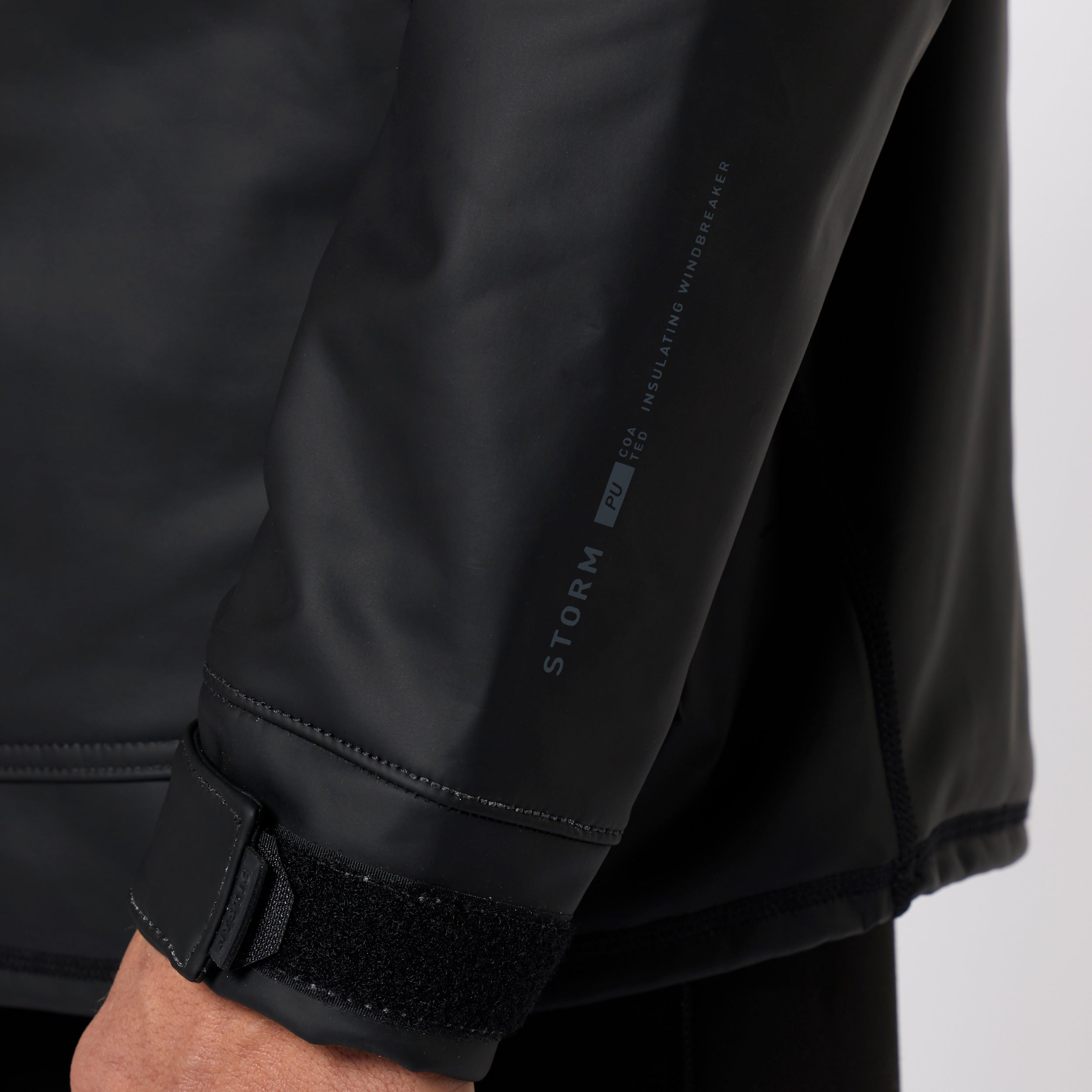 Mystic Storm veste coupe-vent polaire noir L