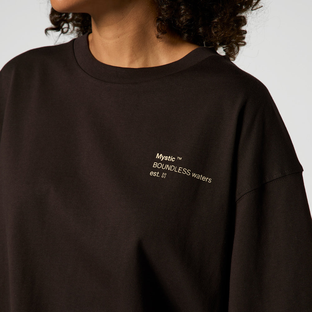 Mystic Heartsease Tee t-shirt coton kaki clair