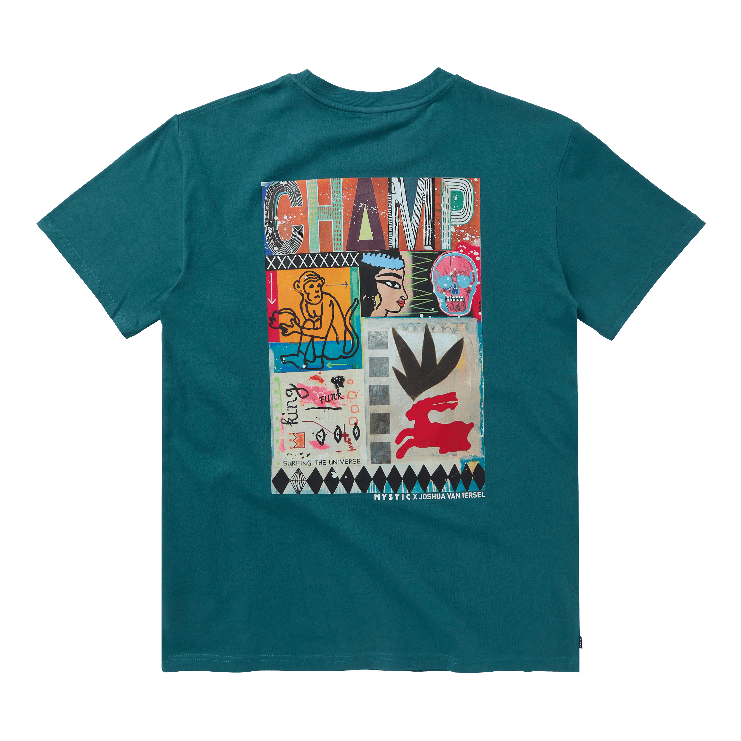 Mystic Funk Tee t-shirt blanc coton artistes