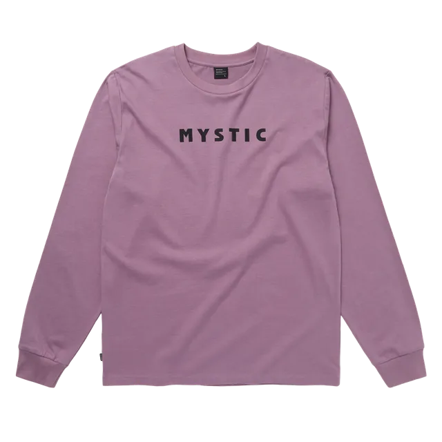 Mystic Brand L/S Tee marron t-shirt manches longues