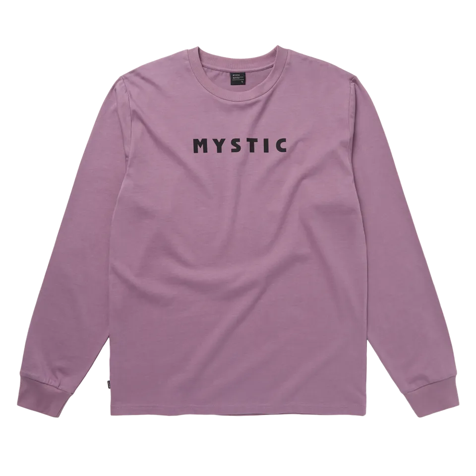 Mystic Brand L/S Tee marron t-shirt manches longues