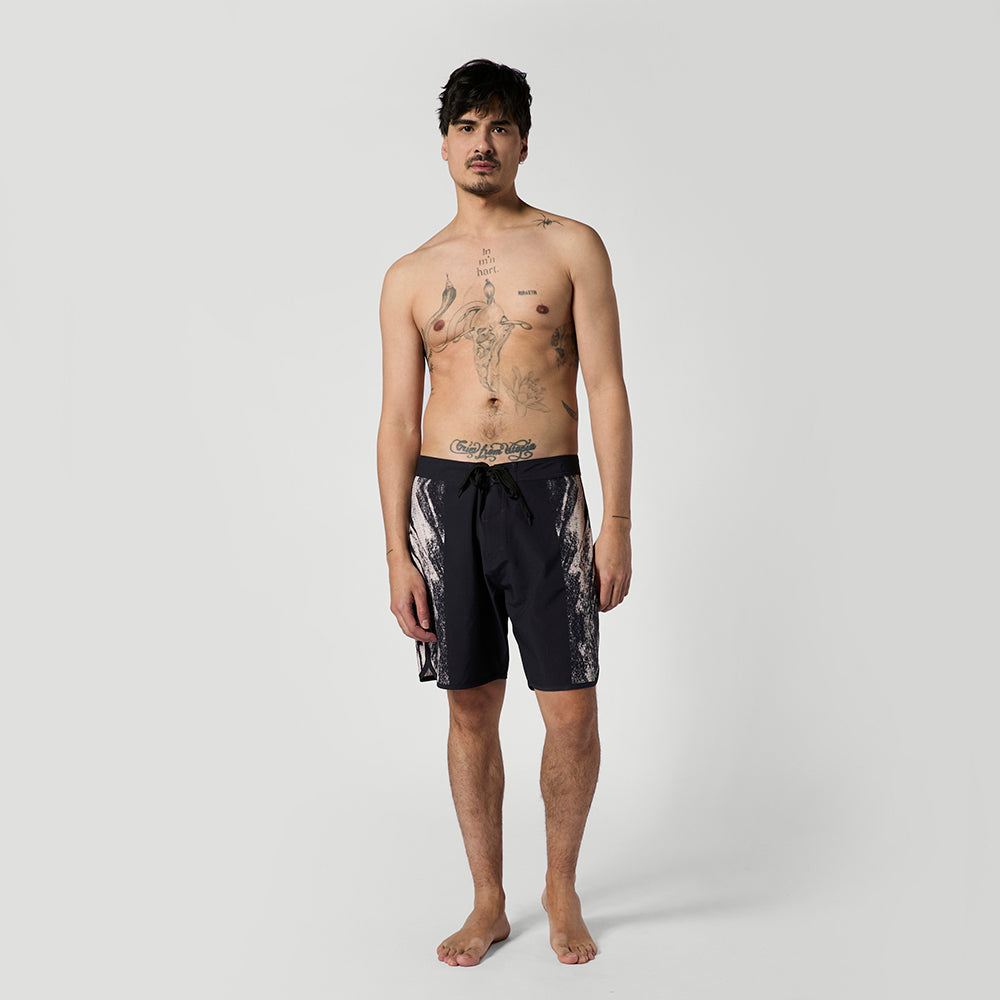 Mystic Warped boardshort homme Olive Green