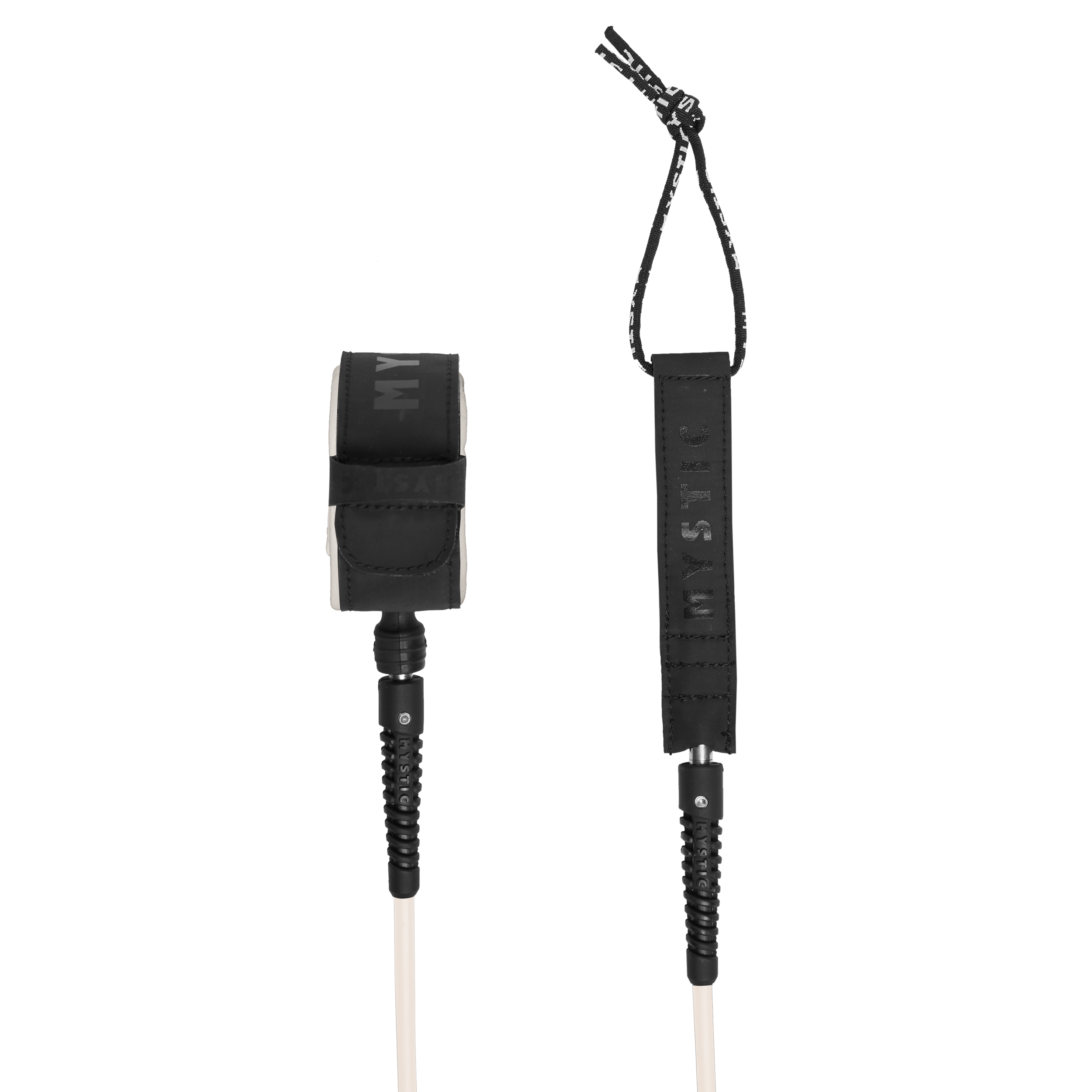 Mystic Surf leash surf 6ft noir cordon anti-nœuds