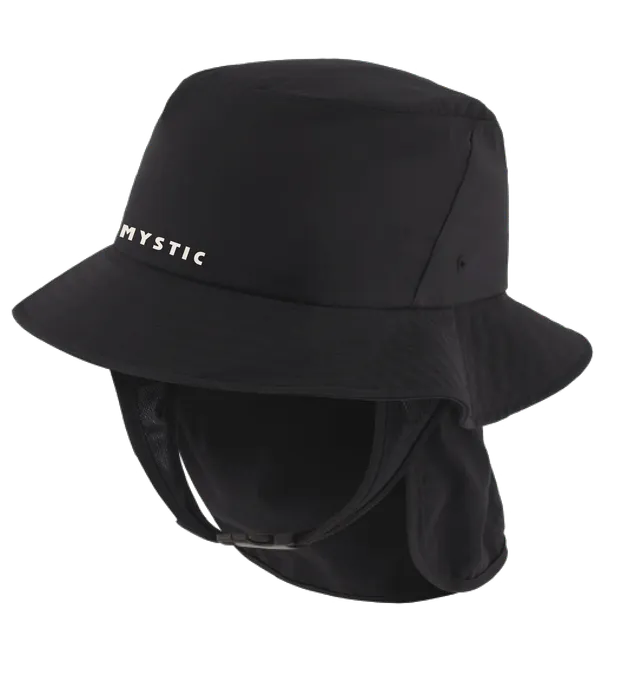 Mystic Surf Hat Chapeau Surf Anti-UV Noir UPF50
