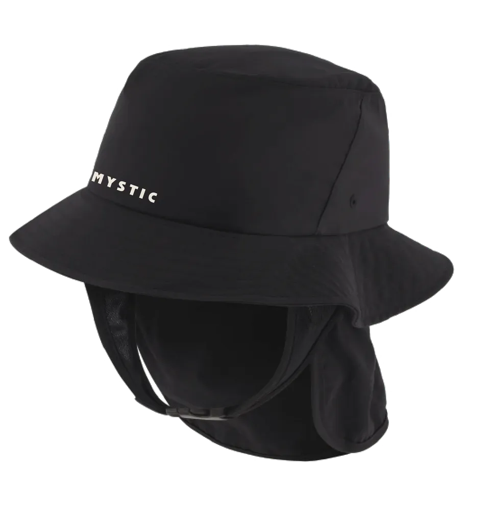 Mystic Surf Hat Chapeau Surf Anti-UV Noir UPF50