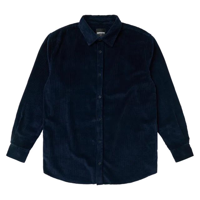 Mystic Corduroy chemise velours homme Marron M coton bio
