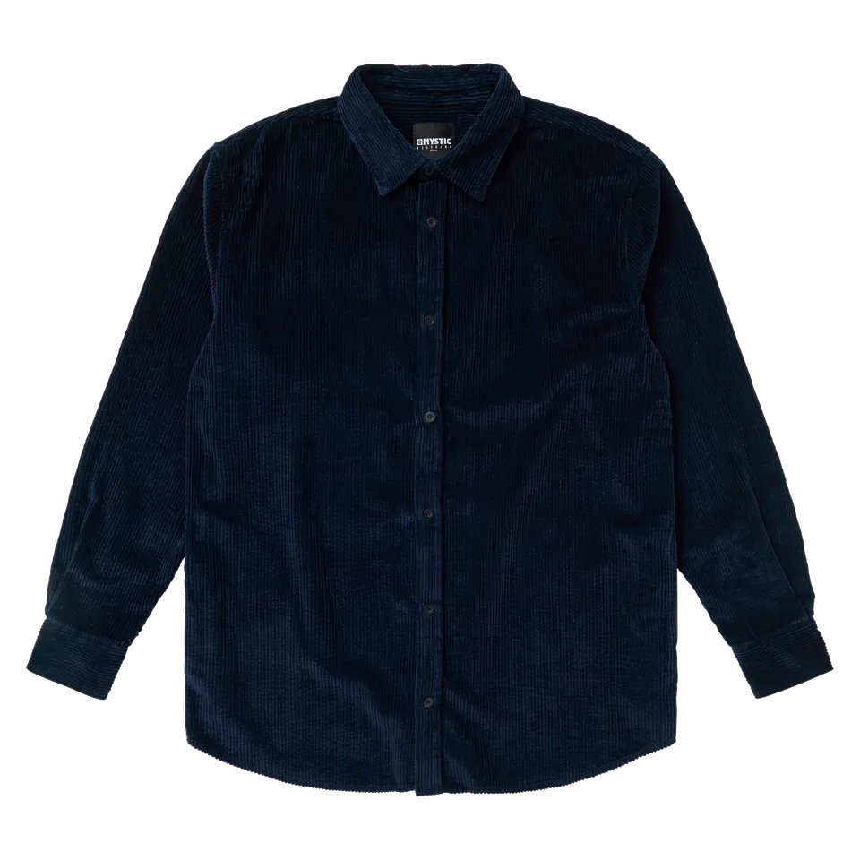 Mystic Corduroy chemise velours homme Marron M coton bio