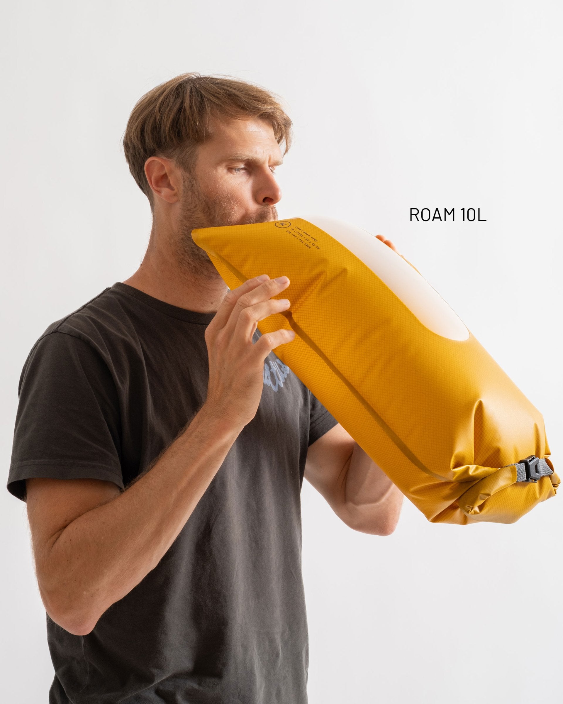 HIKO Roam Vent sac étanche 10L gold brown PVC-free