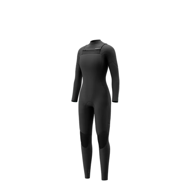 Mystic Jayde Fullsuit 4/3mm Double Fzip combinaison femme noire