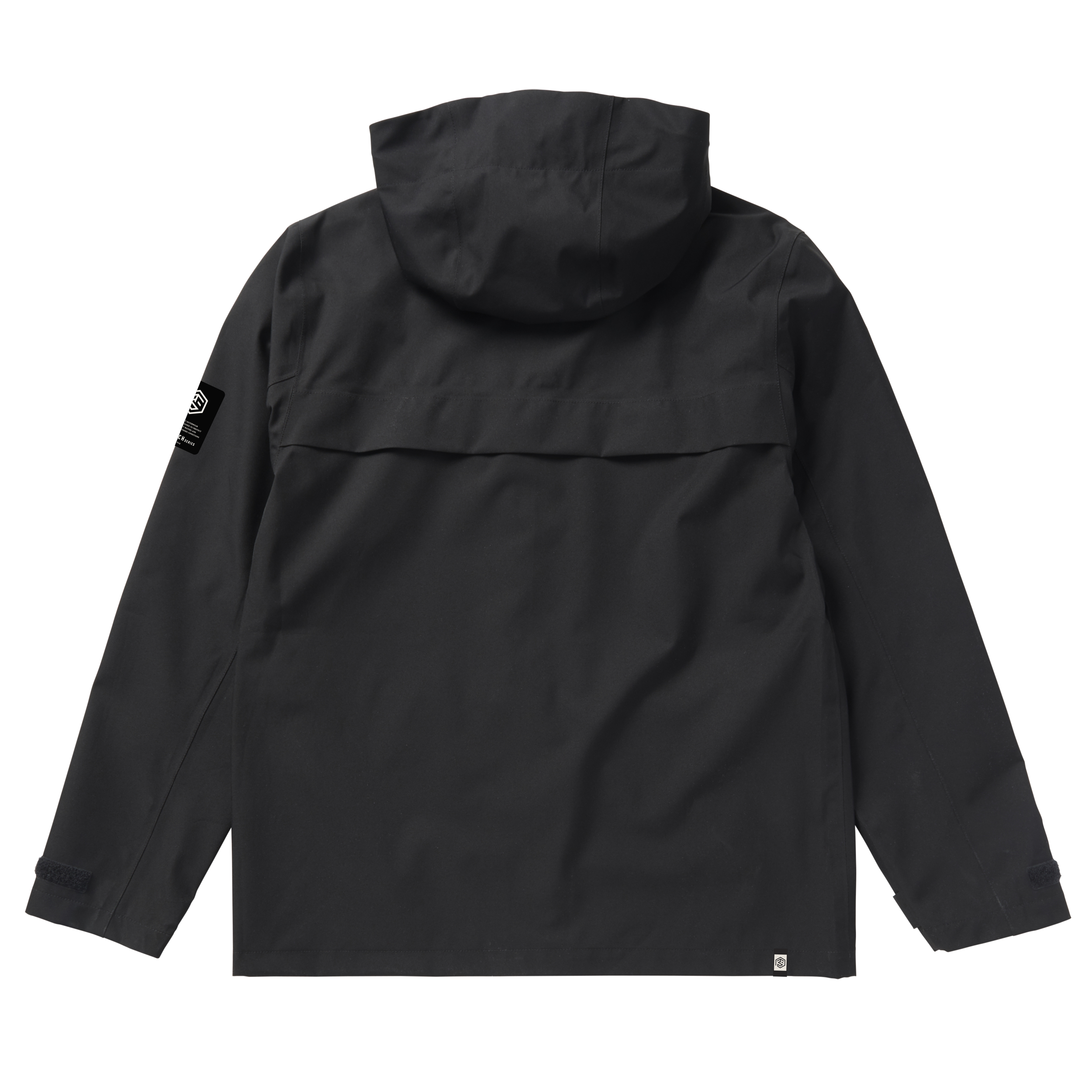 Mystic DTS veste pluie imperméable noire 10k