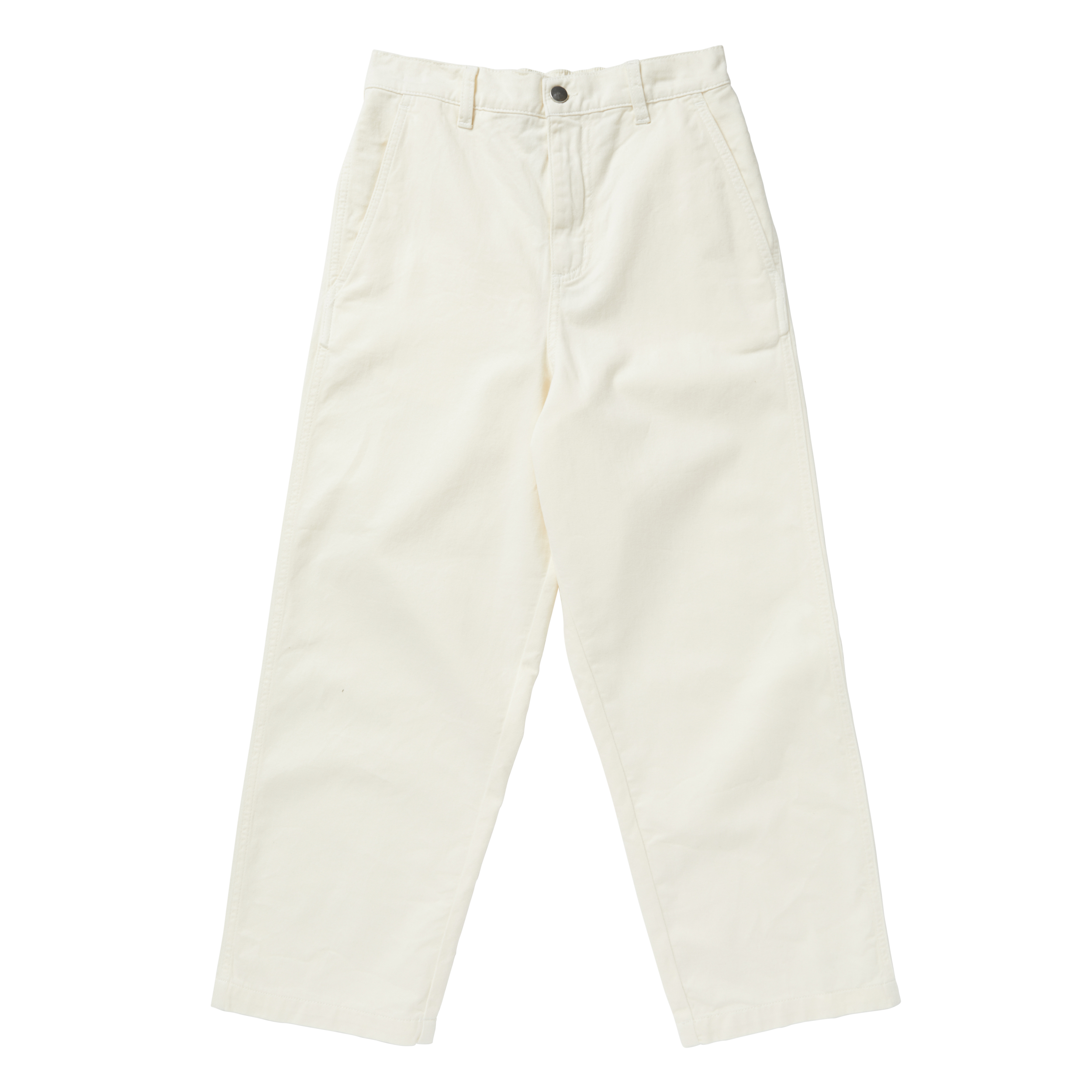 Mystic Ziggy pantalon femme M écru cropped twill