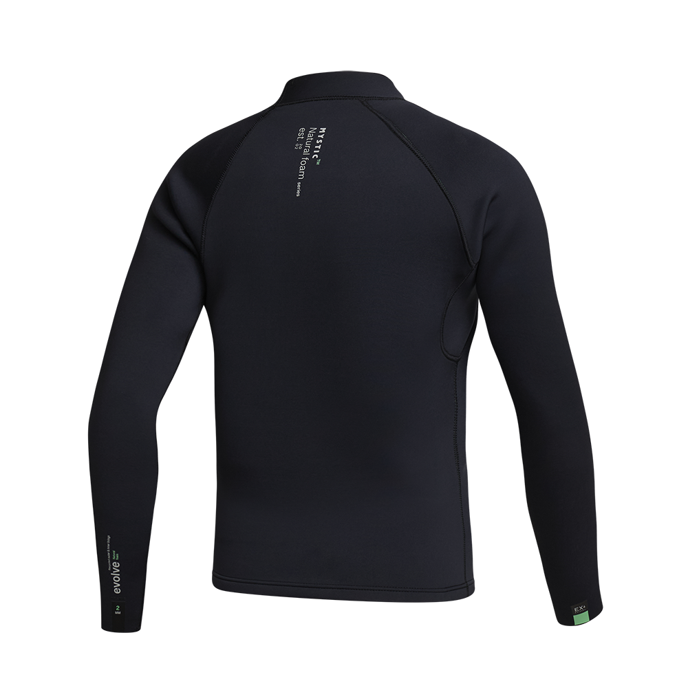 Mystic Evolve Top 2mm top néoprène noir