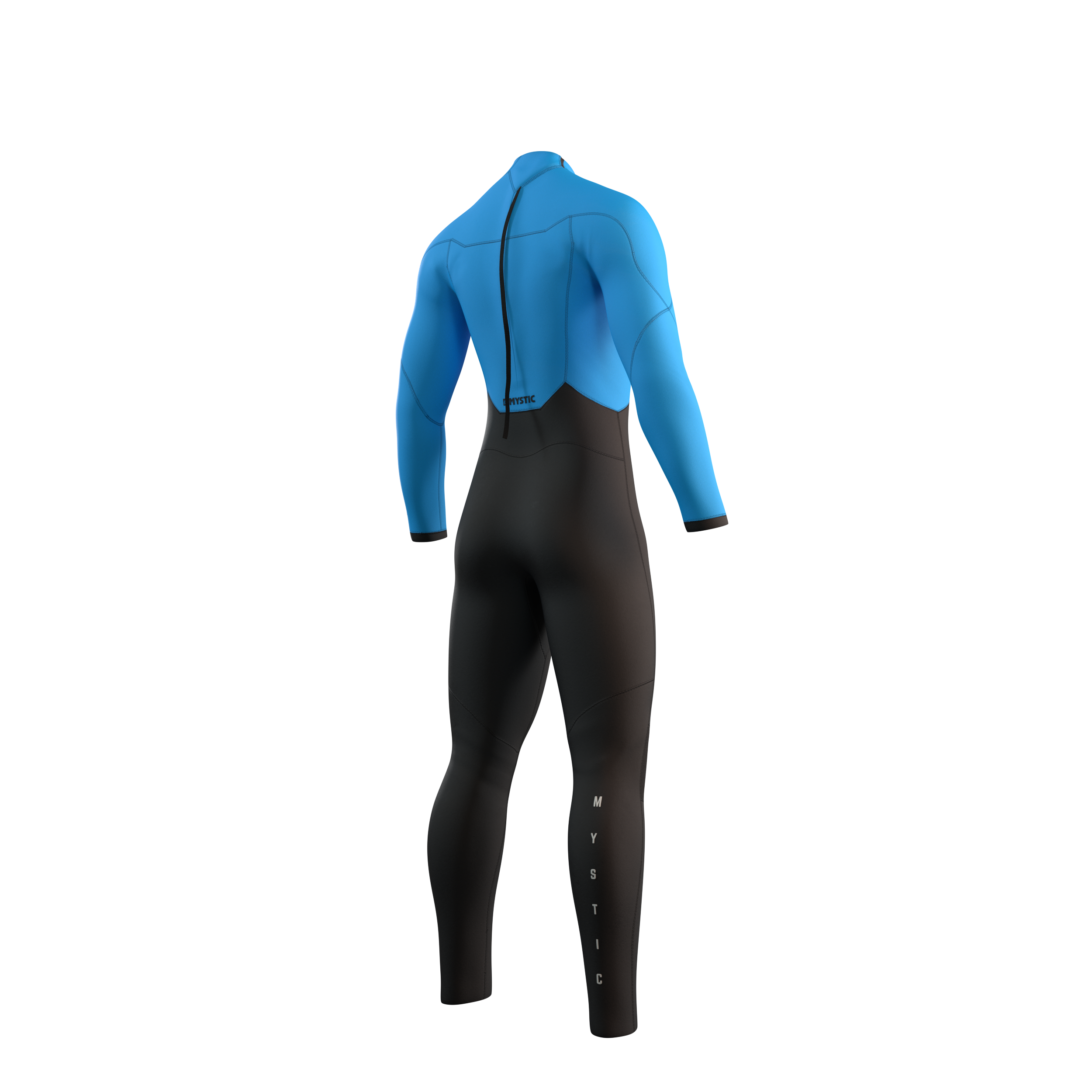 Mystic Star 4/3mm combinaison homme zip dos bleue