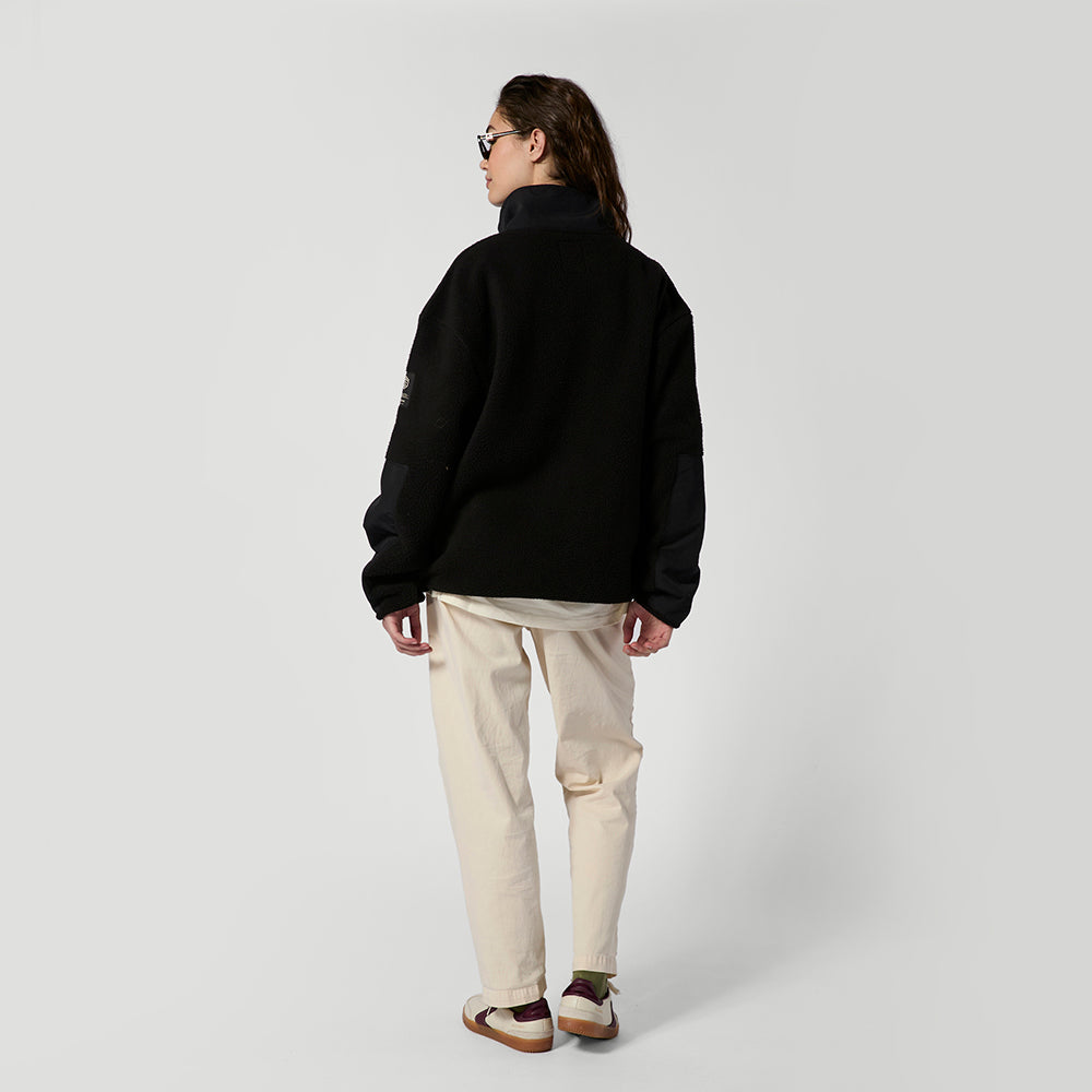 Mystic DTS Half Zip sweat polaire Black