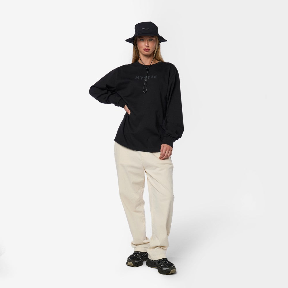 Mystic Brand L/S Tee marron t-shirt manches longues