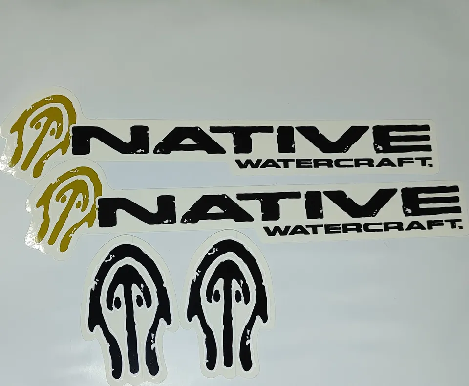 Native Watercraft Sticker Pack autocollants kayak