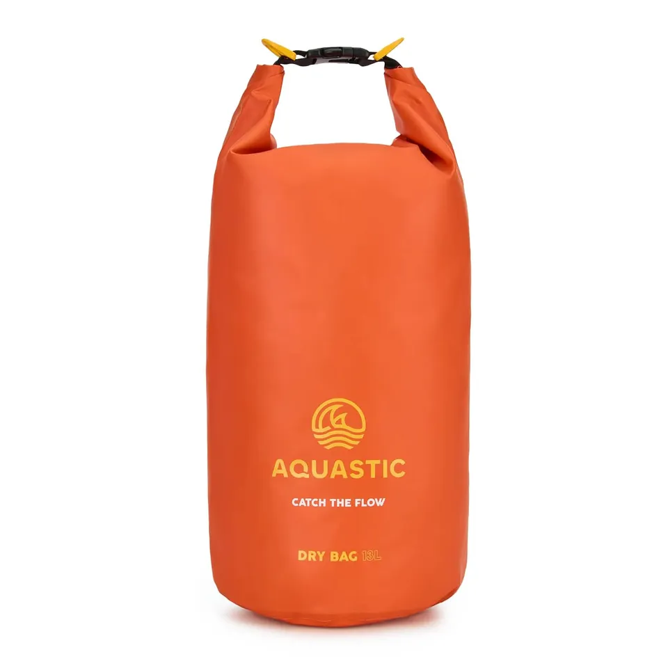 AQUASTIC Sac Étanche 13 L PVC bleu bandoulière