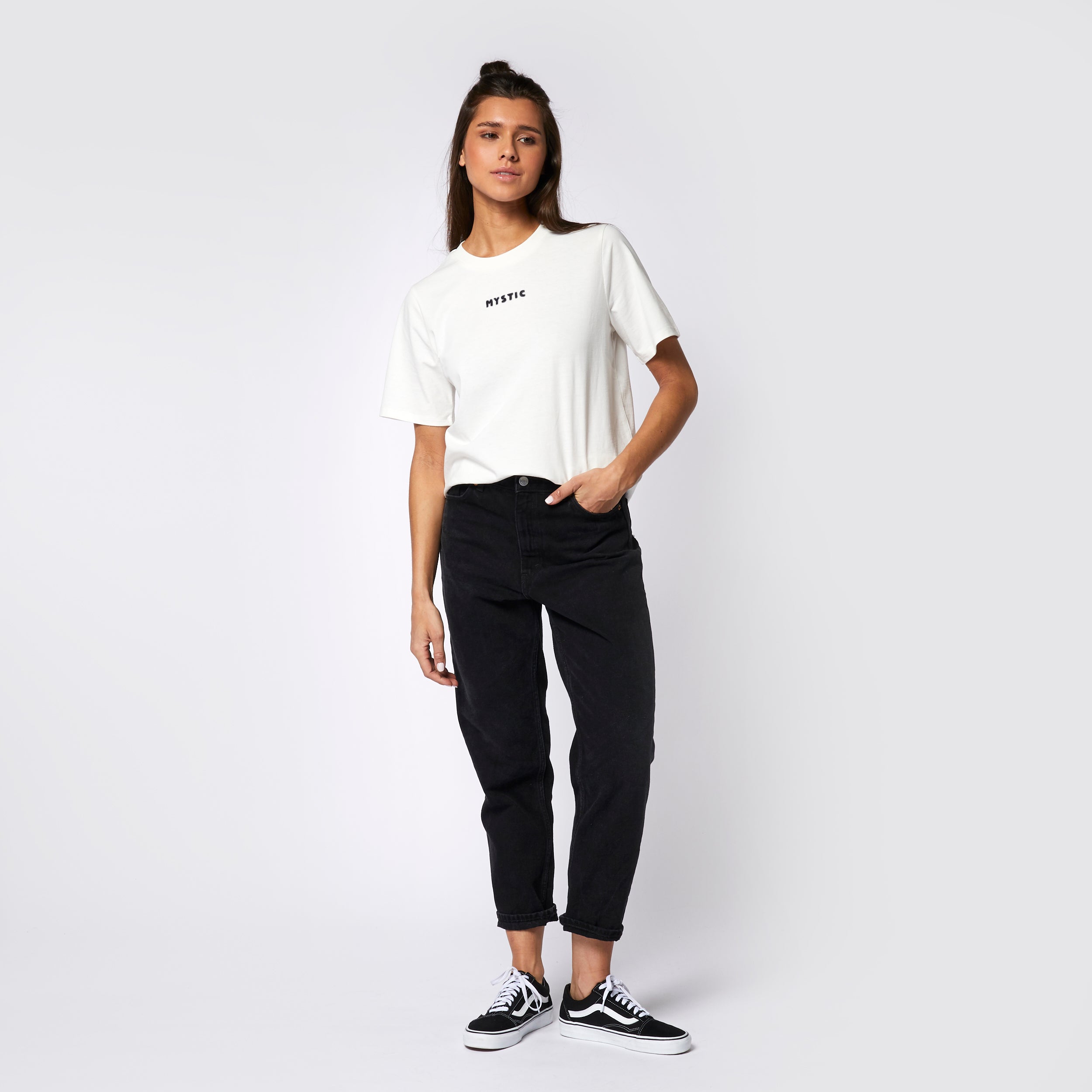 Mystic Brand NOOS Tee femme blanc coton