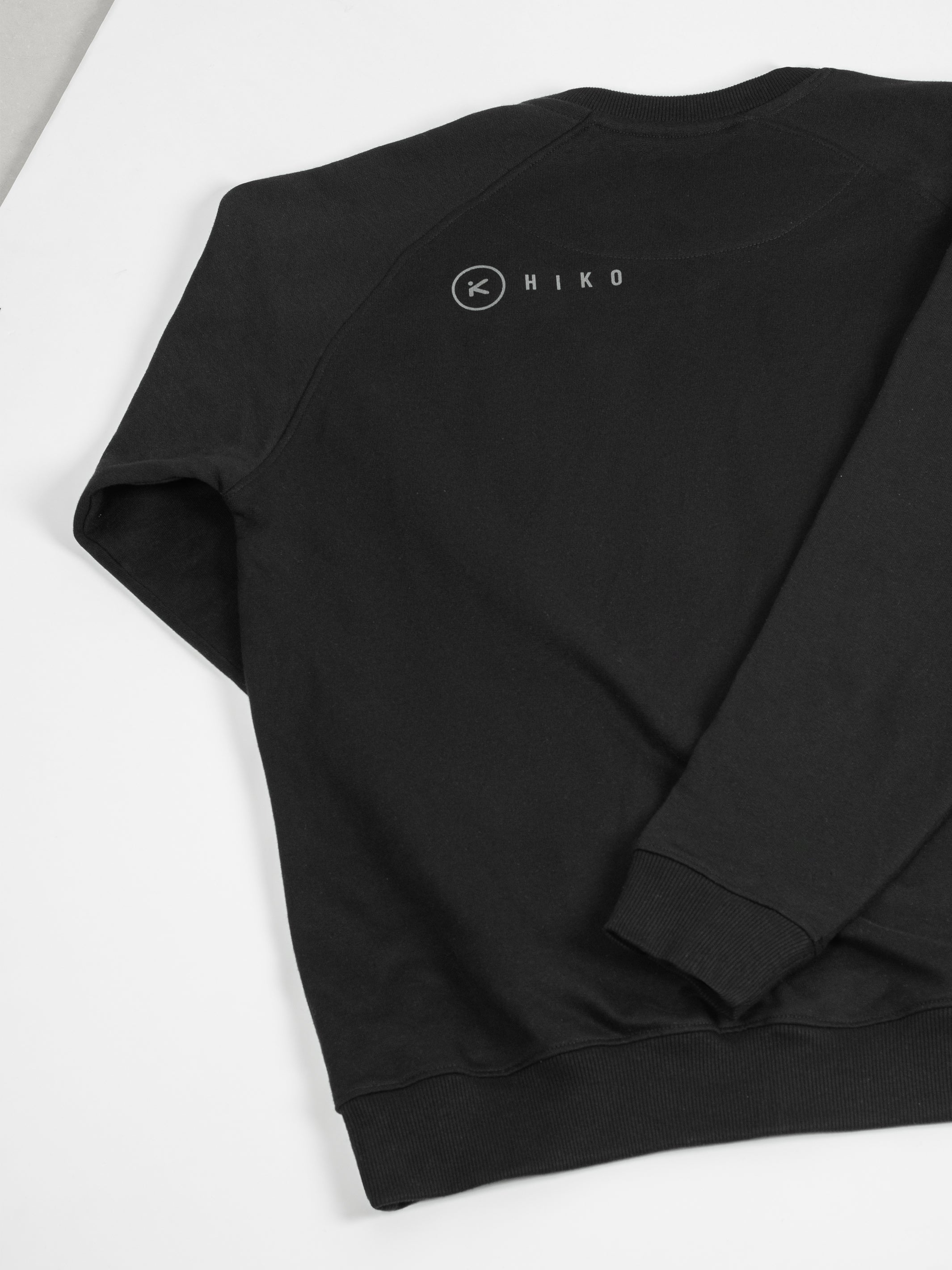 HIKO Present sweat coton bio noir