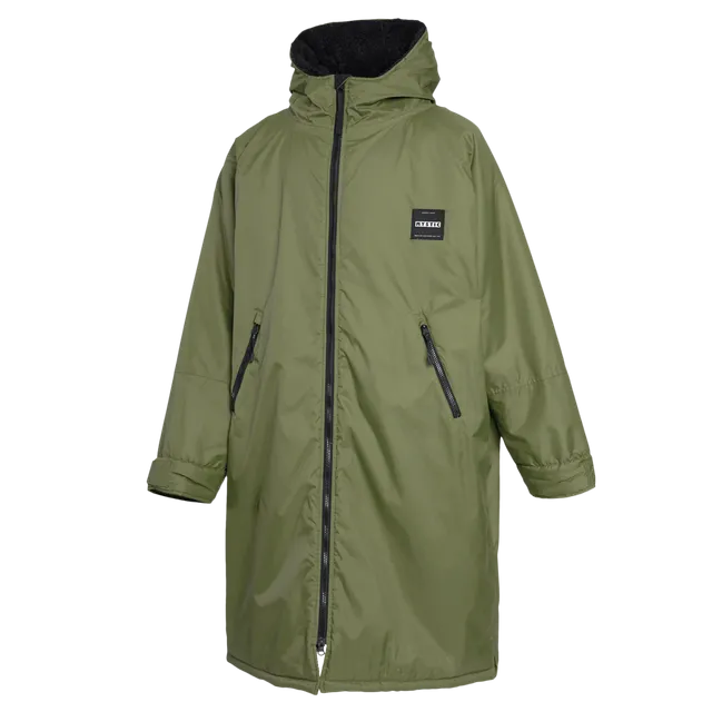 Mystic Poncho Explore veste change teddy bleu 2 tailles