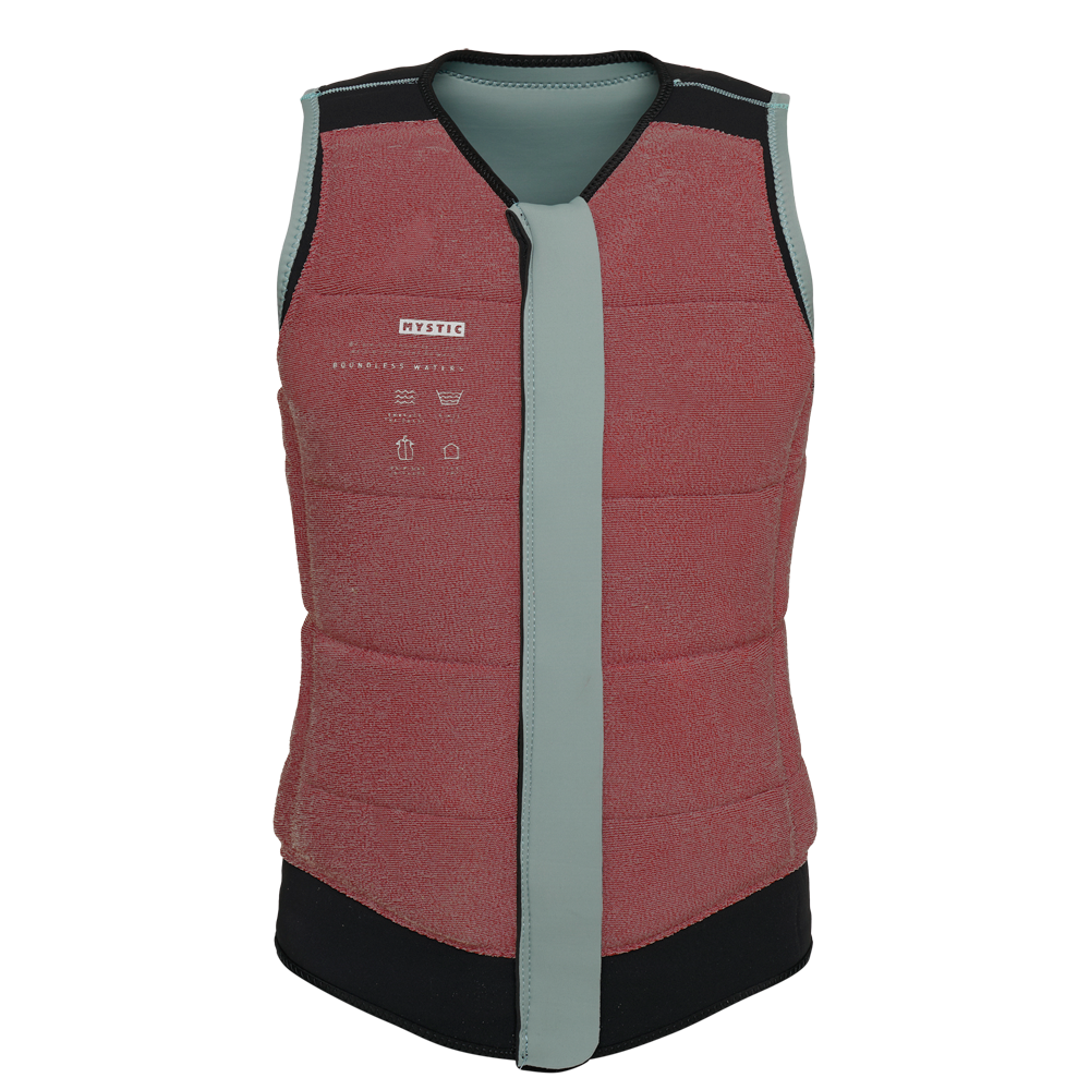 Mystic Renegade gilet impact Fzip wake bleu