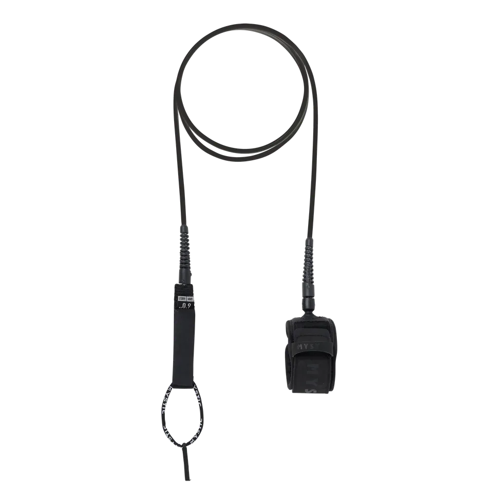 Mystic Pro leash surf 6ft noir léger