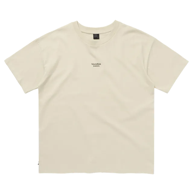Mystic Source Tee t-shirt sable oversize coton