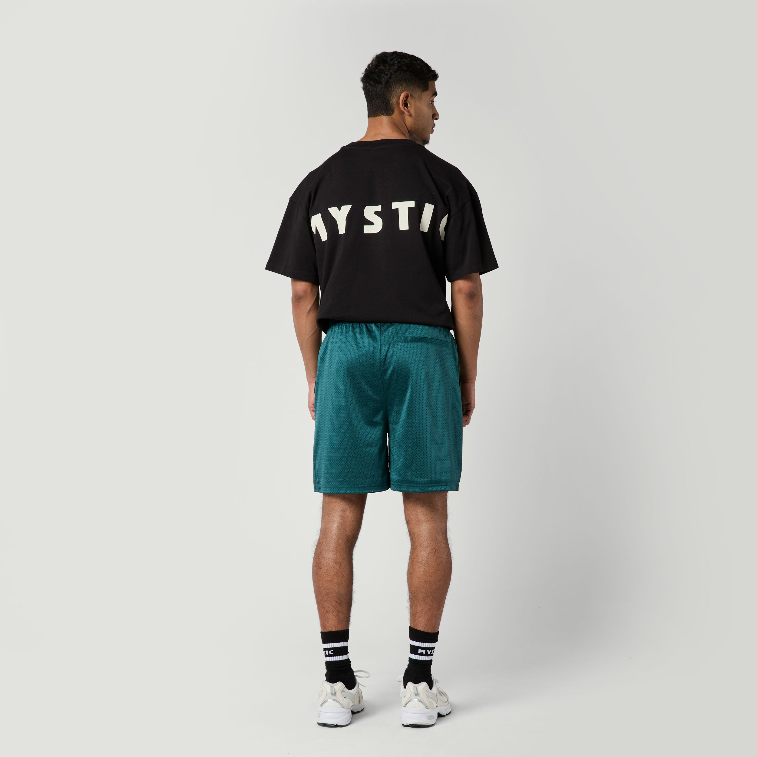 Mystic Leap short sport homme teal mesh léger