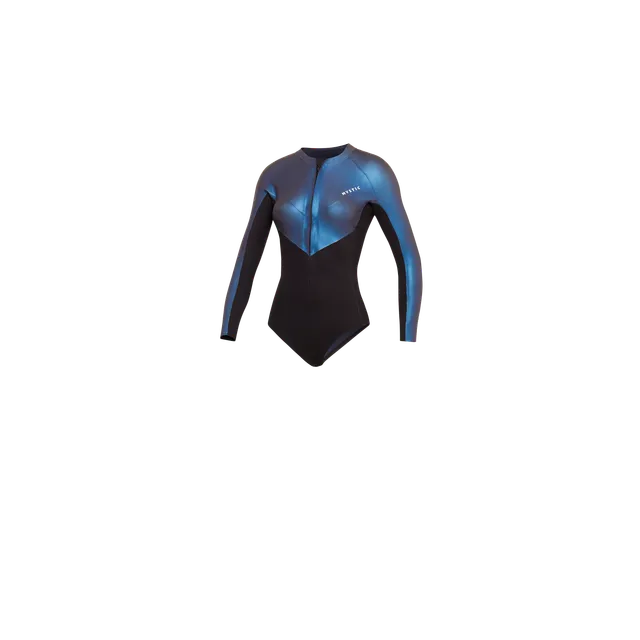 Mystic Sway Shorty 2/2mm Fzip top néoprène océan