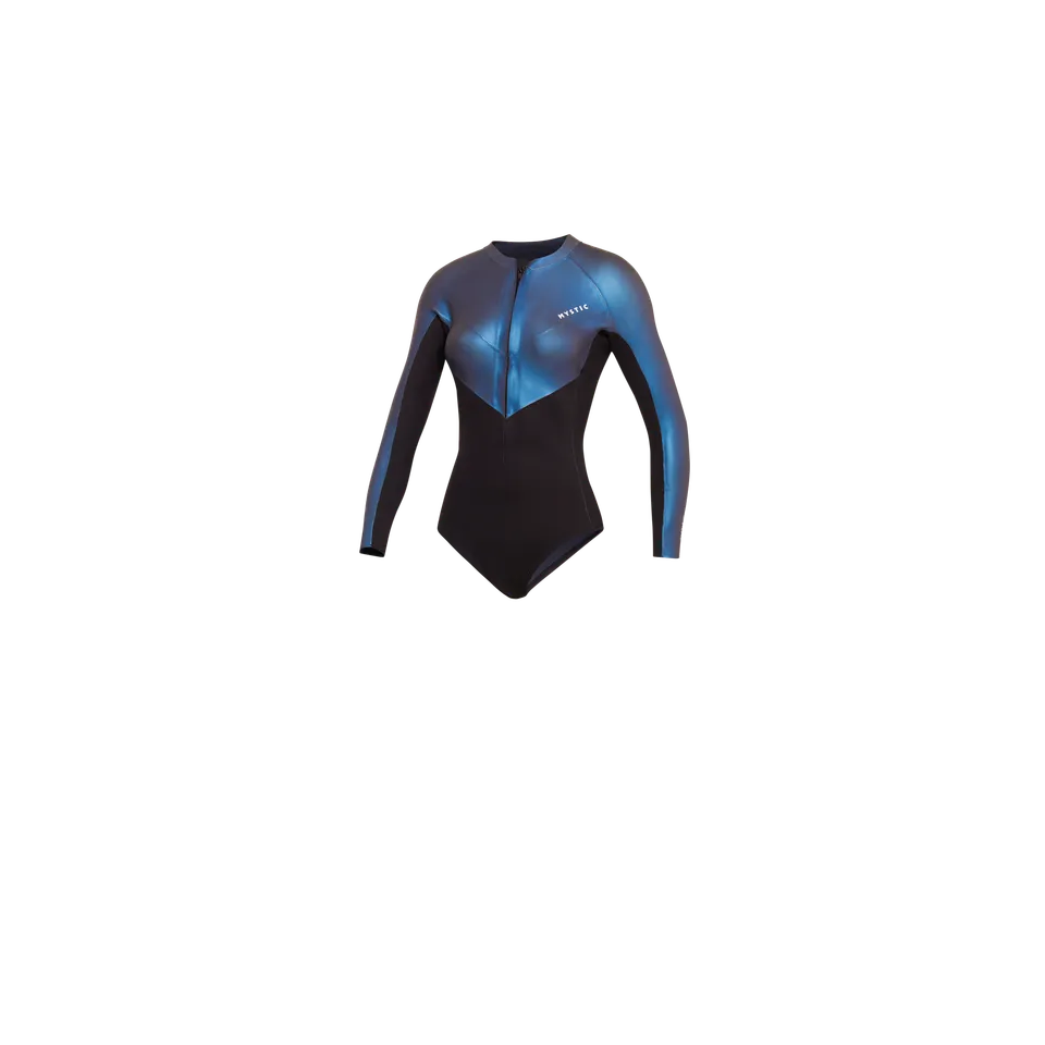 Mystic Sway Shorty 2/2mm Fzip top néoprène océan