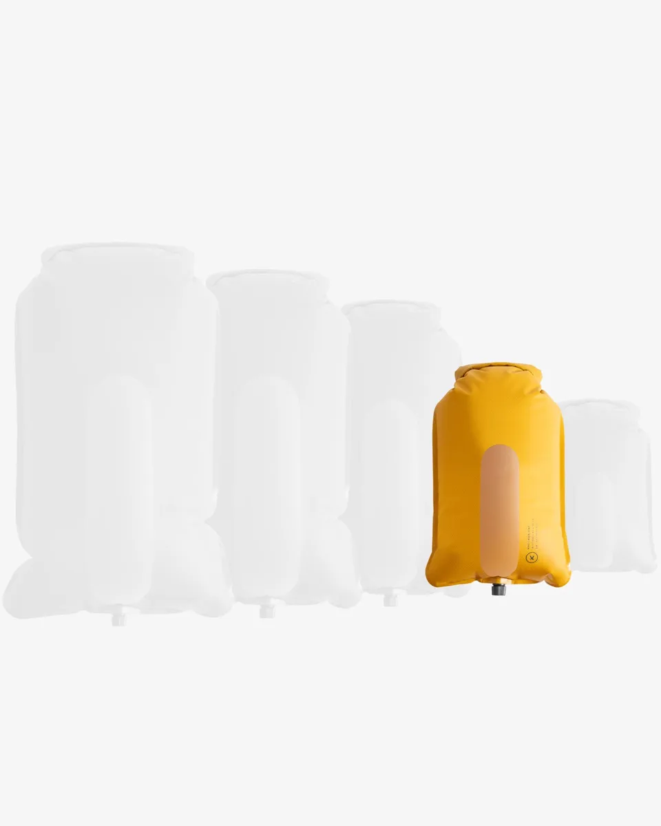 HIKO Roam Vent 5L sac étanche fenêtre Gold Brown