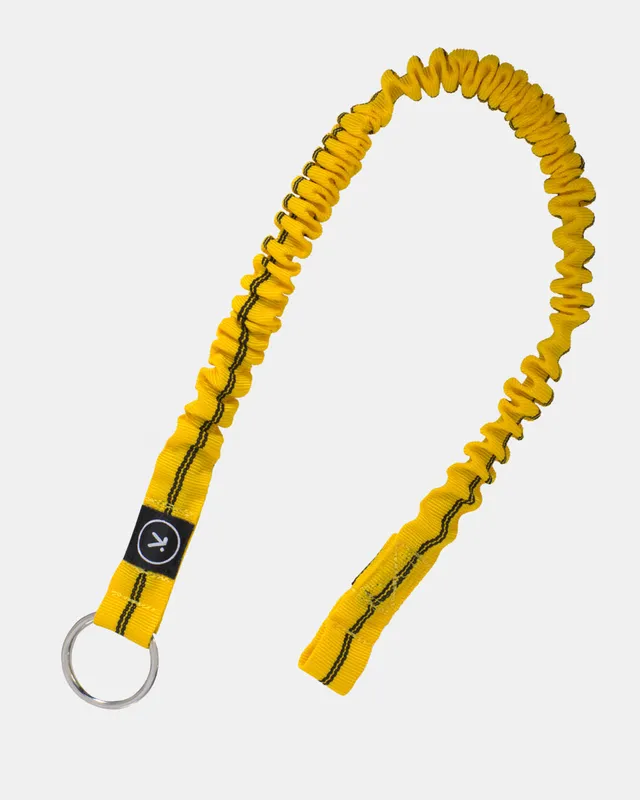 HIKO longe traction élastique jaune M 40cm 800kg