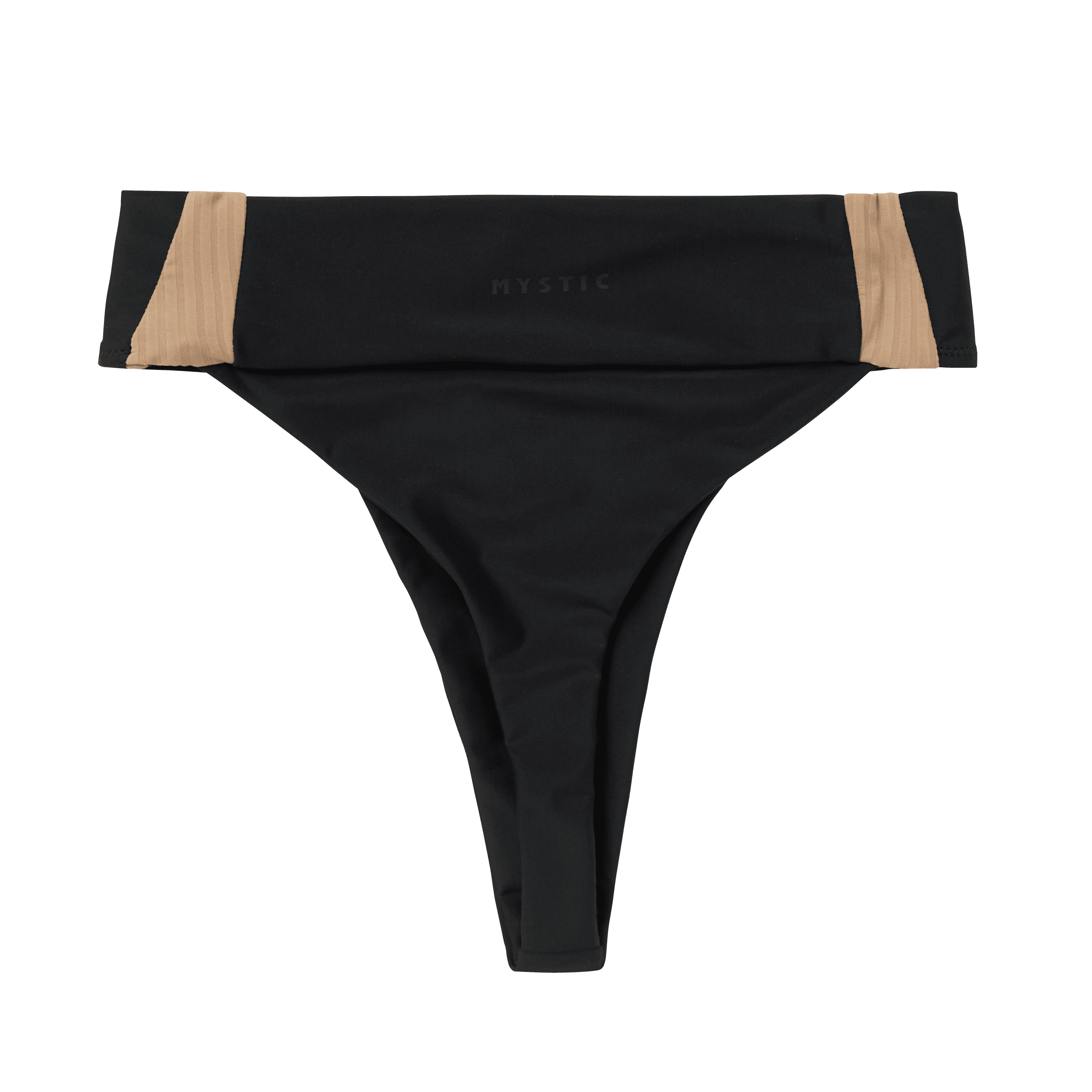 Mystic Leia Athletic bas bikini noir vert taille haute