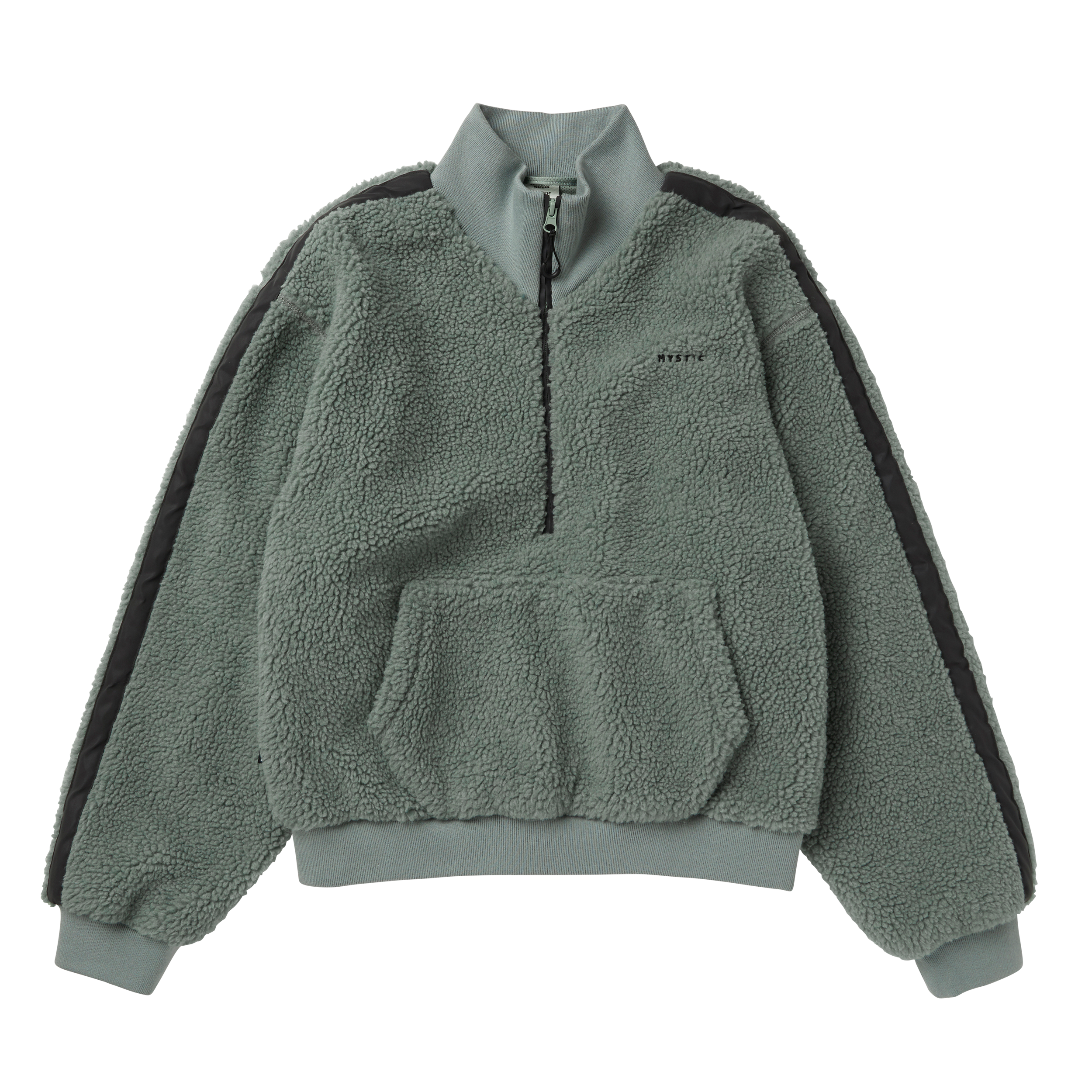 Mystic Teddy Zip Up Sweat femme rouge bordeaux L polaire