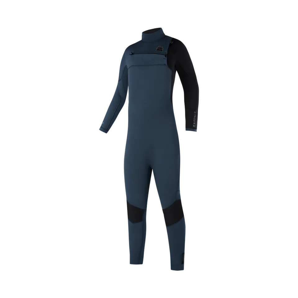 Mystic Marshall Fullsuit 5/3mm Fzip combinaison junior bleu nuit