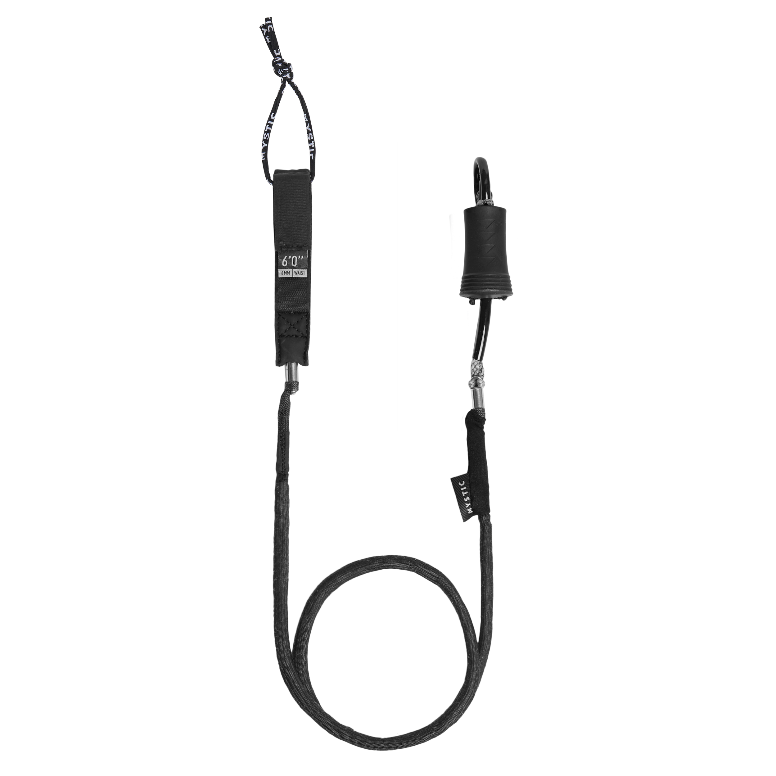 Mystic Wing Boardleash Waist Dyneema leash Noir 500 kg