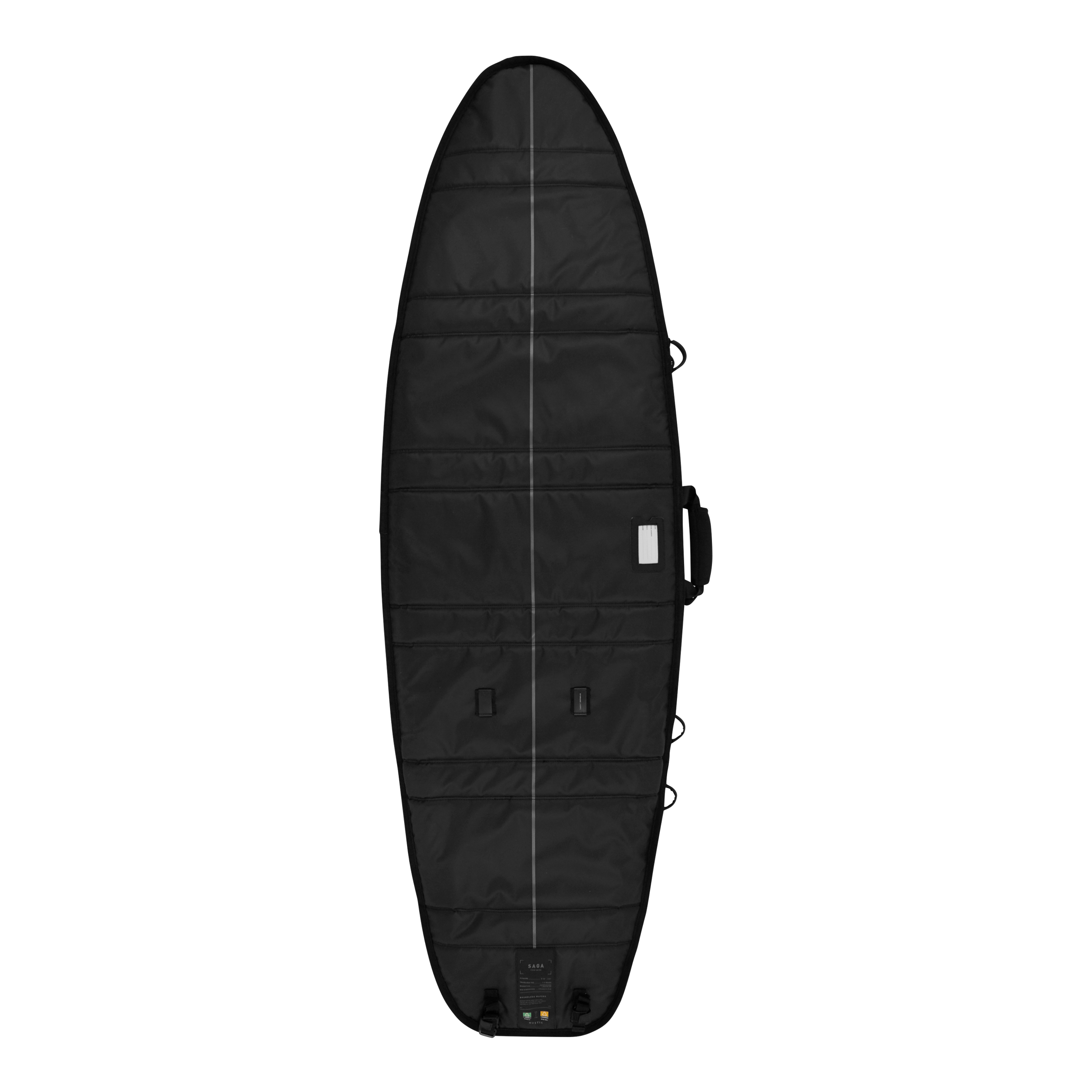Mystic Saga 7.0ft housse surf noire 2 planches